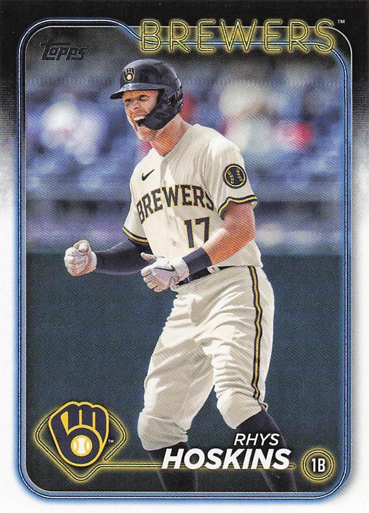 2024 Topps Baseball Rhys Hoskins #357