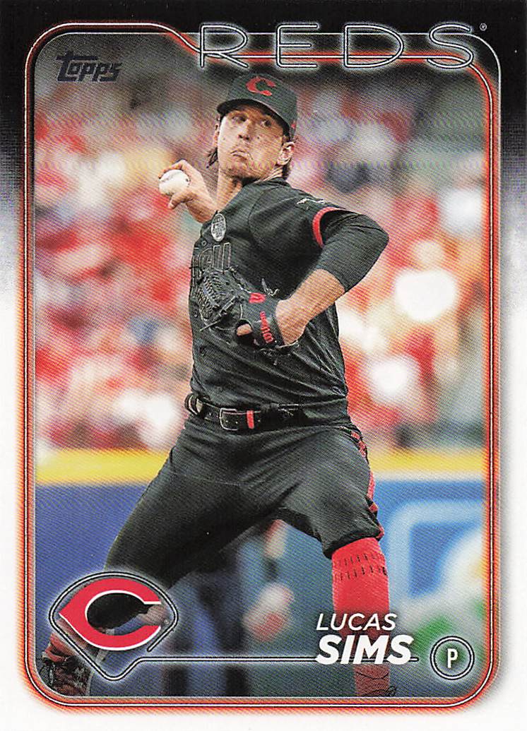 2024 Topps Baseball Lucas Sims #355