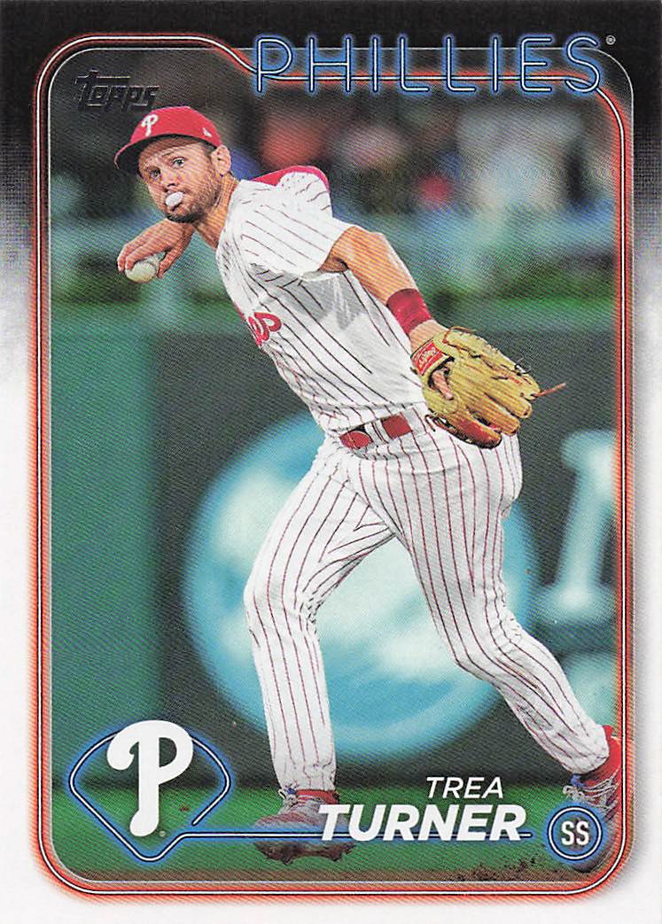 2024 Topps Baseball Trea Turner #352