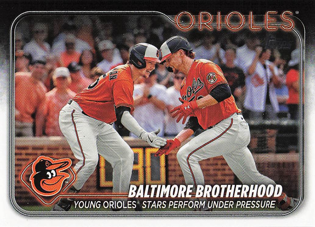 2024 Topps Baseball (Gunnar Henderson / Adley Rutschman) #378