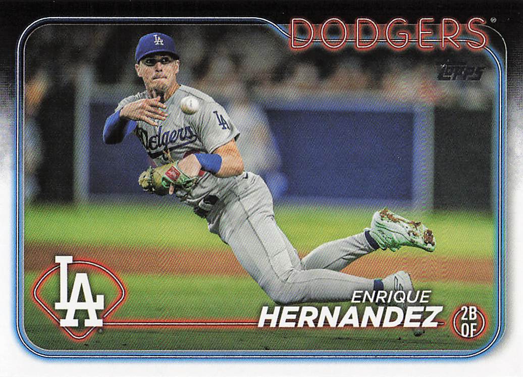 2024 Topps Baseball Enrique Hernandez #398