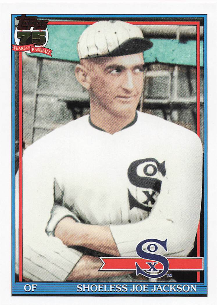 2026 Topps Baseball 1991 Topps Baseball Shoeless Joe Jackson #T91-27