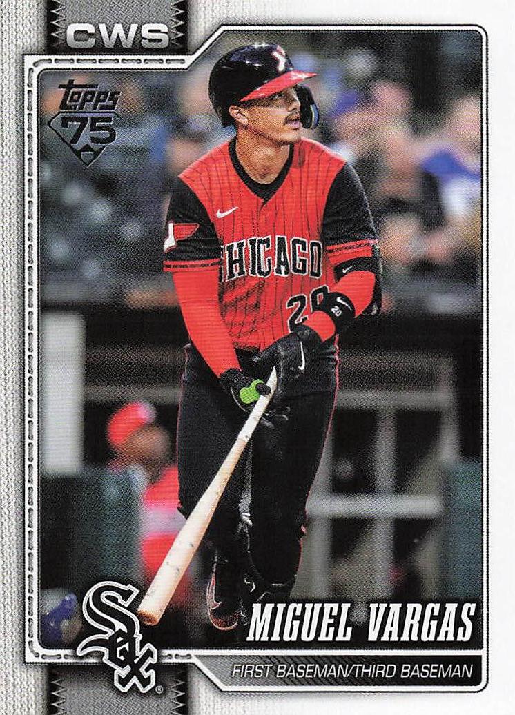 2026 Topps Baseball Miguel Vargas #329