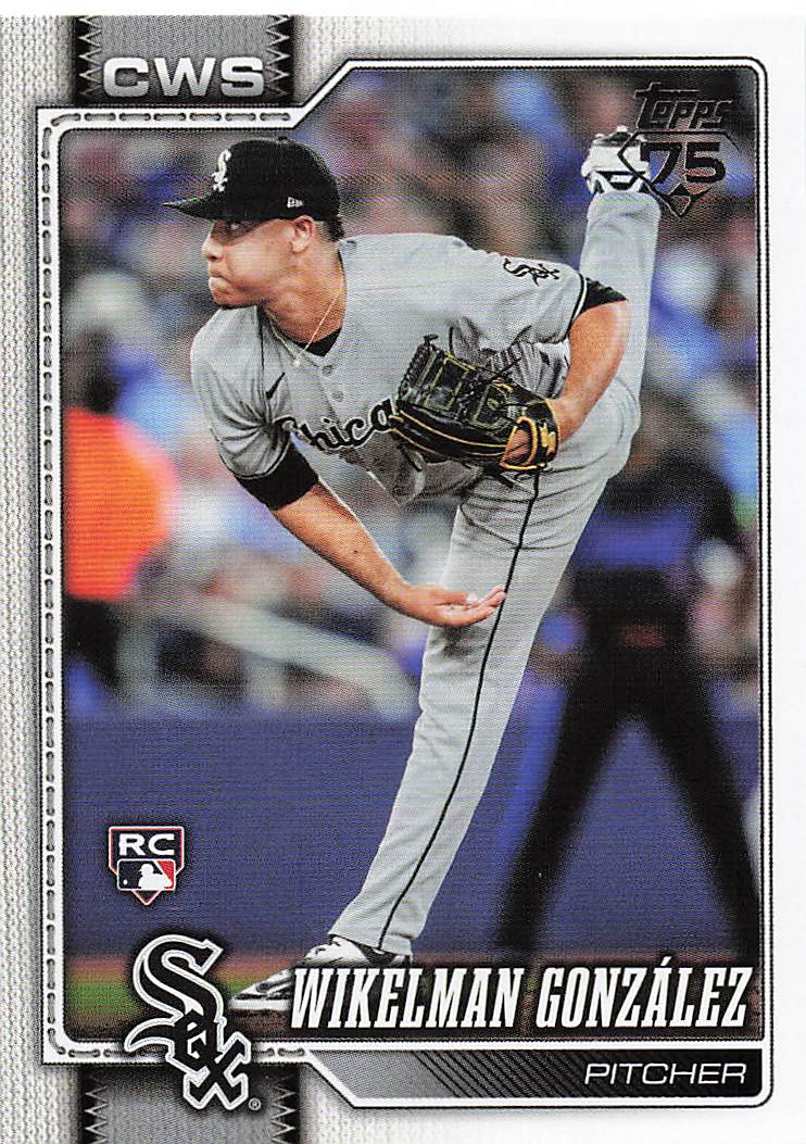 2026 Topps Baseball Wikelman Gonzalez #167 Rookie