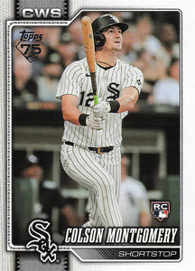 2026 Topps Baseball Colson Montgomery #157 Rookie