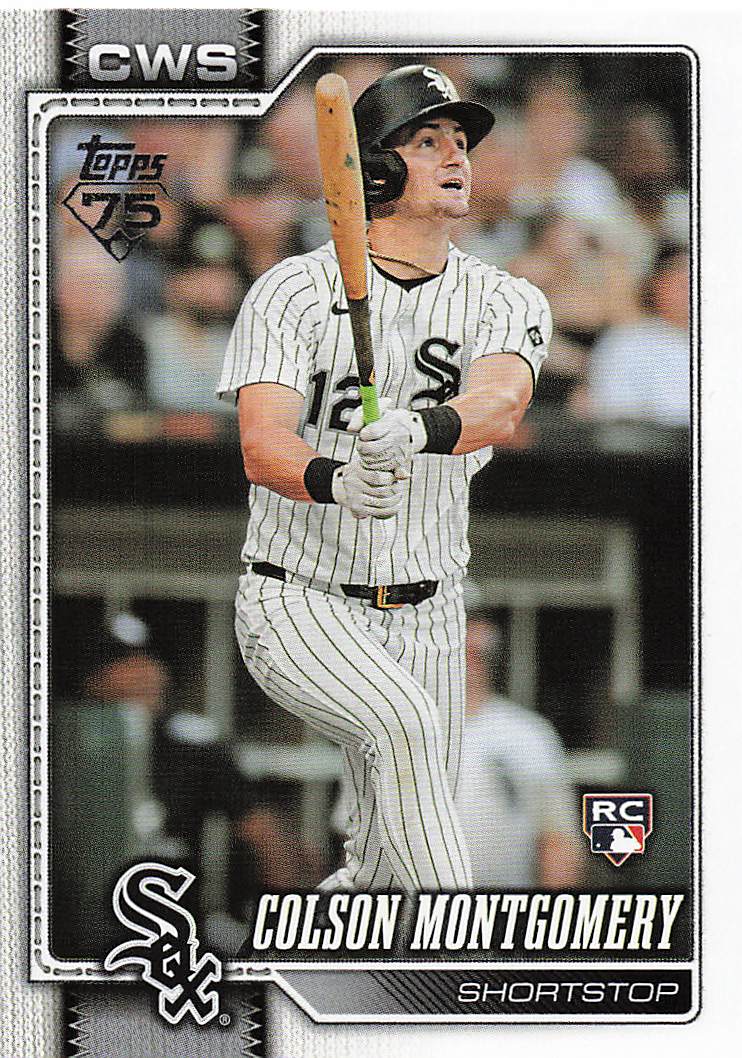 2026 Topps Baseball Colson Montgomery #157 Rookie