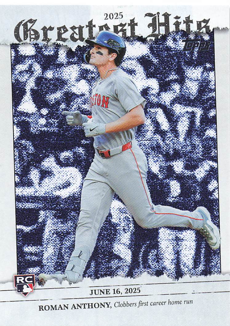 2026 Topps Baseball 2025 Greatest Hits Roman Anthony #GH-26