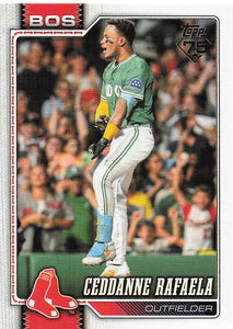 2026 Topps Baseball Ceddanne Rafaela #101