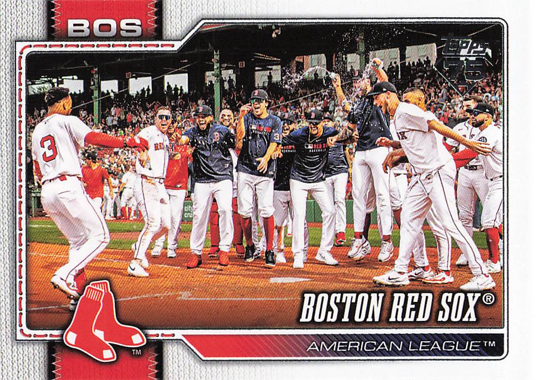 2026 Topps Baseball Boston Red Sox #198