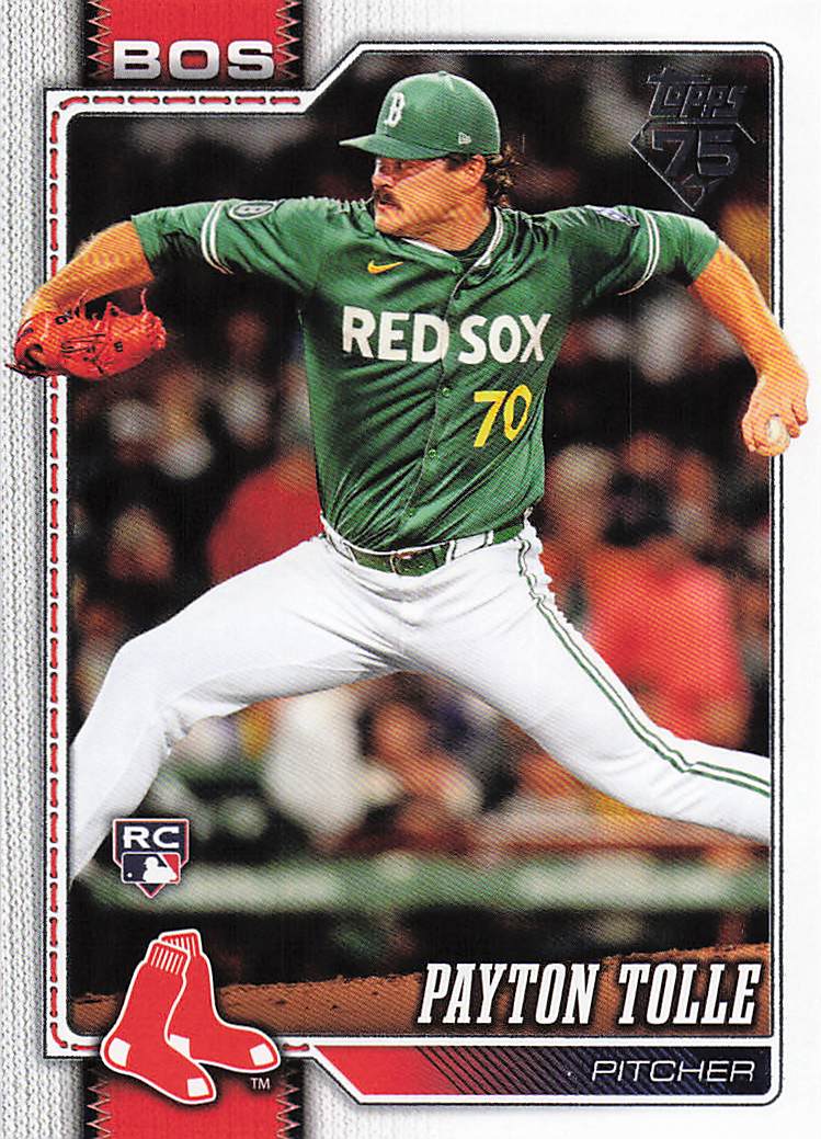 2026 Topps Baseball Payton Tolle #15 Rookie