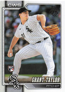 2026 Topps Baseball Grant Taylor #49 Rookie
