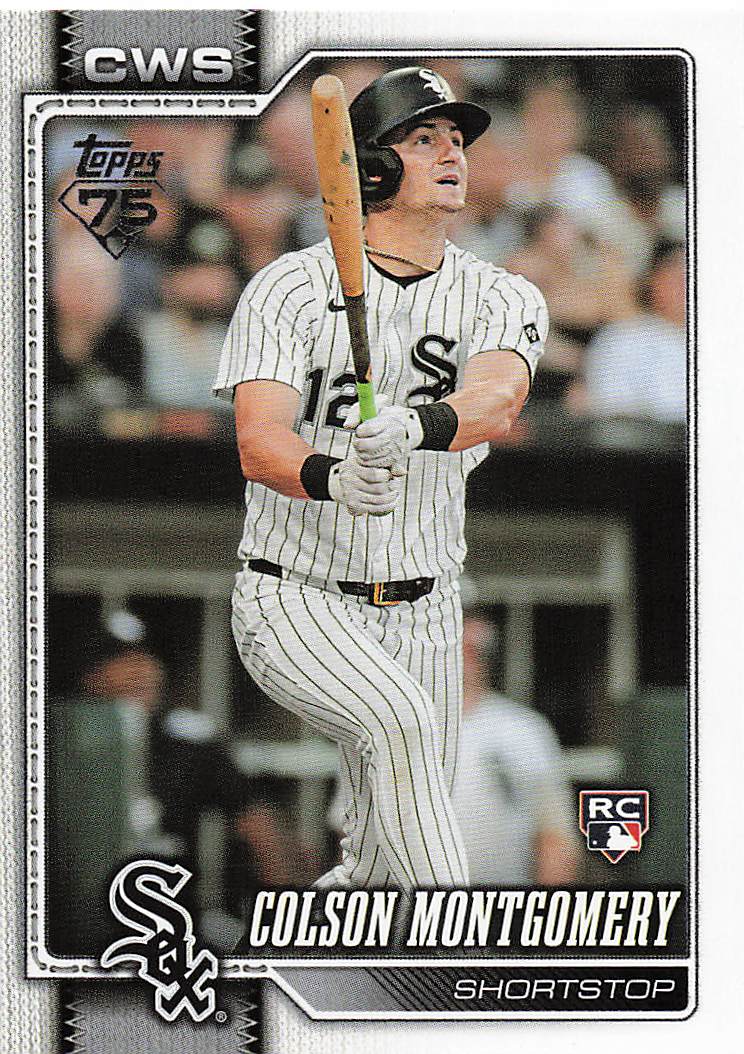 2026 Topps Baseball Colson Montgomery #157 Rookie