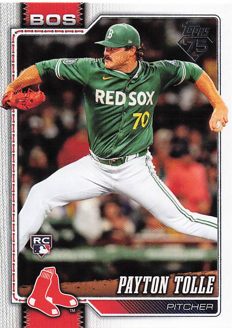 2026 Topps Baseball Payton Tolle #15 Rookie
