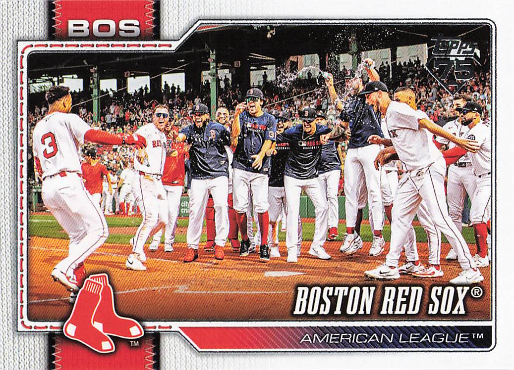 2026 Topps Baseball Boston Red Sox #198