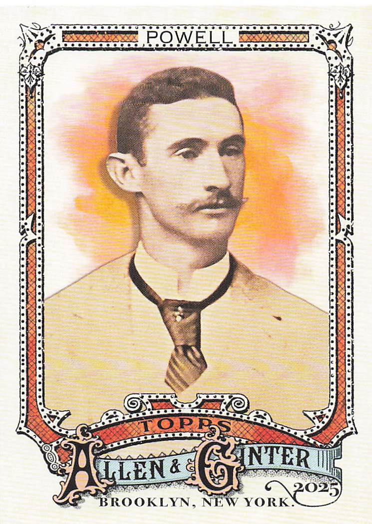 2025 Topps Allen & Ginter Baseball Abner Powell #251