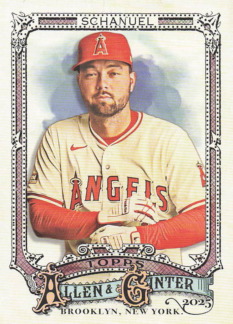 2025 Topps Allen & Ginter Baseball Nolan Schanuel #161