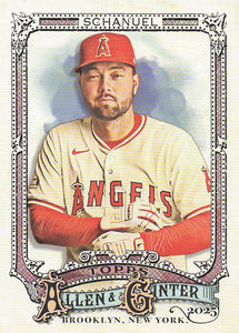 2025 Topps Allen & Ginter Baseball Nolan Schanuel #161