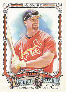 2025 Topps Allen & Ginter Baseball Mark McGwire #2