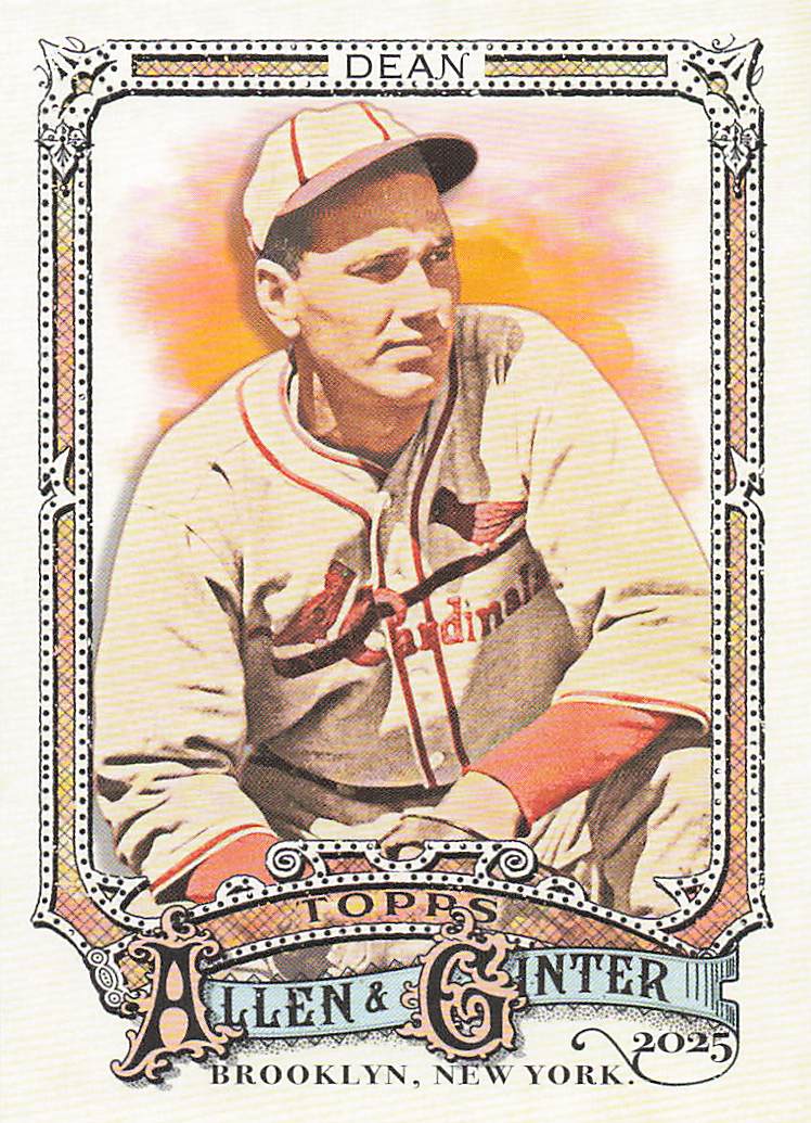 2025 Topps Allen & Ginter Baseball Dizzy Dean #42