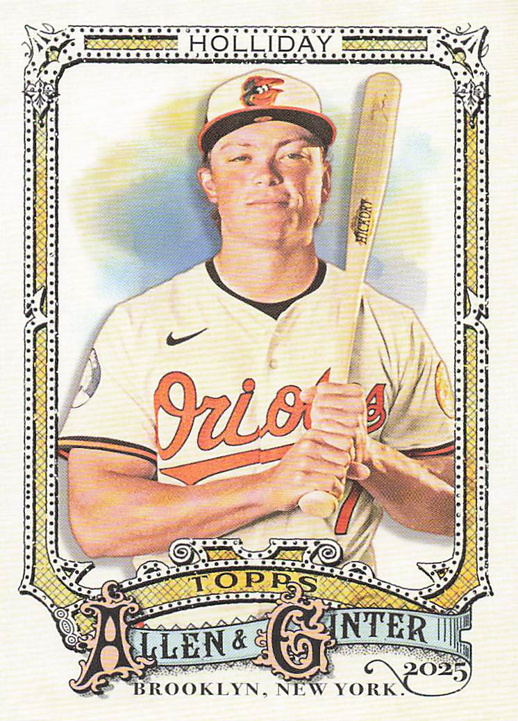 2025 Topps Allen & Ginter Baseball Jackson Holliday #194