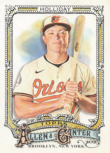 2025 Topps Allen & Ginter Baseball Jackson Holliday #194