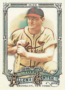 2025 Topps Allen & Ginter Baseball Johnny Mize #344