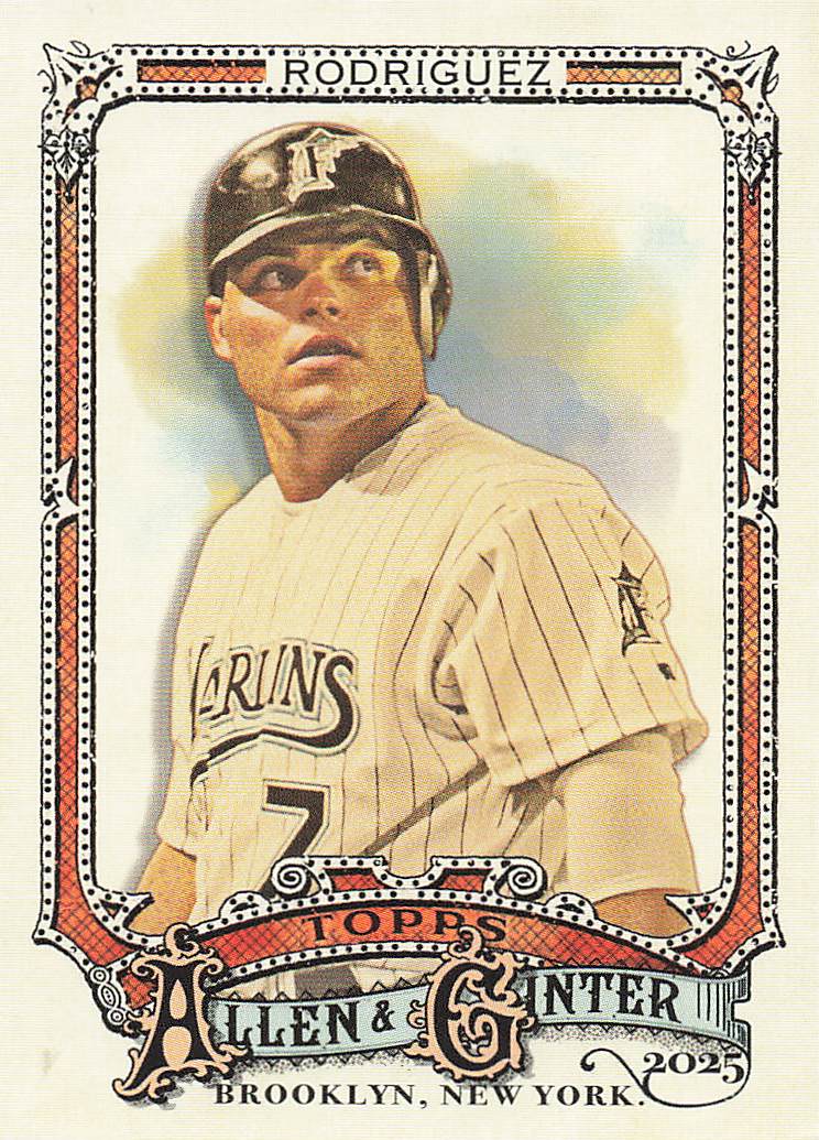 2025 Topps Allen & Ginter Baseball Ivan Rodriguez #309
