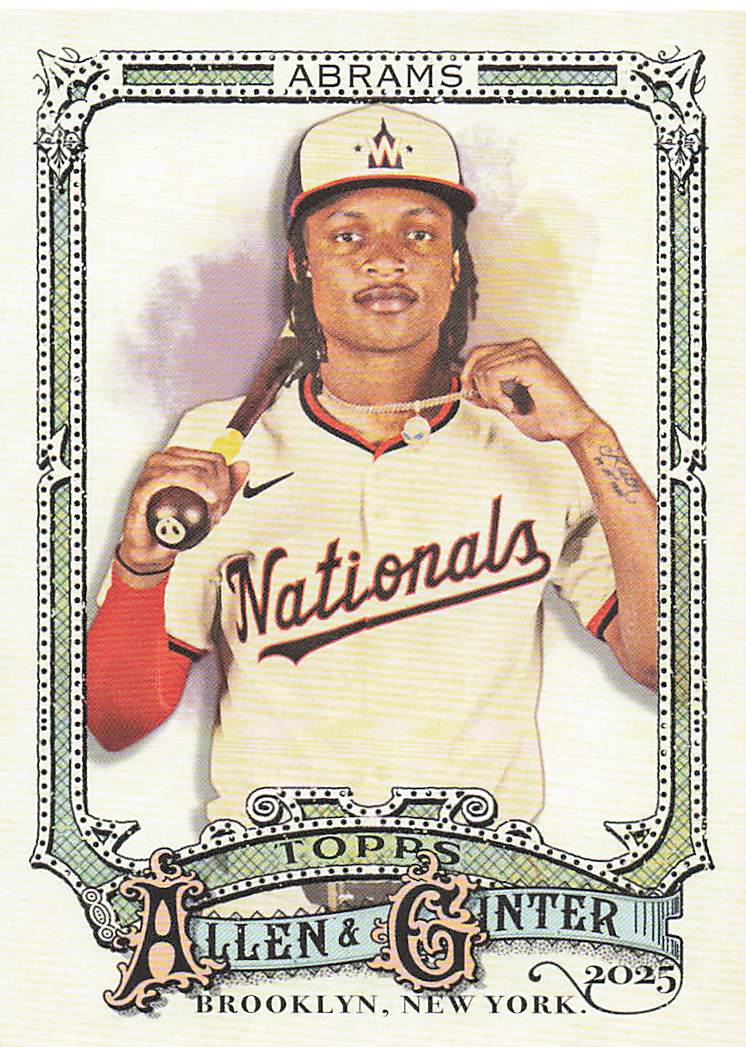 2025 Topps Allen & Ginter Baseball CJ Abrams #90