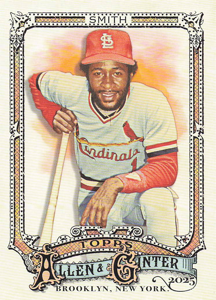2025 Topps Allen & Ginter Baseball Ozzie Smith #58