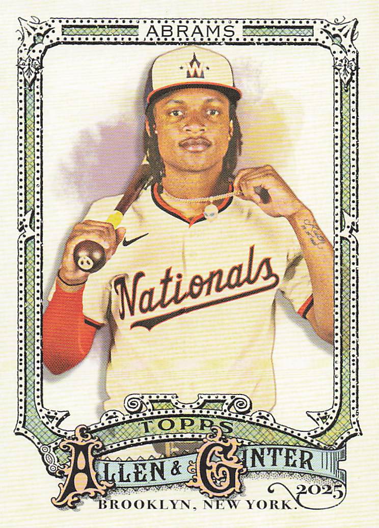 2025 Topps Allen & Ginter Baseball CJ Abrams #90