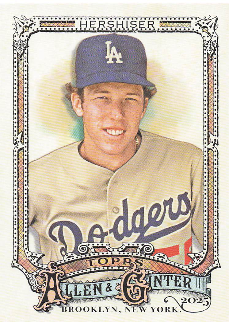 2025 Topps Allen & Ginter Baseball Orel Hershiser #44
