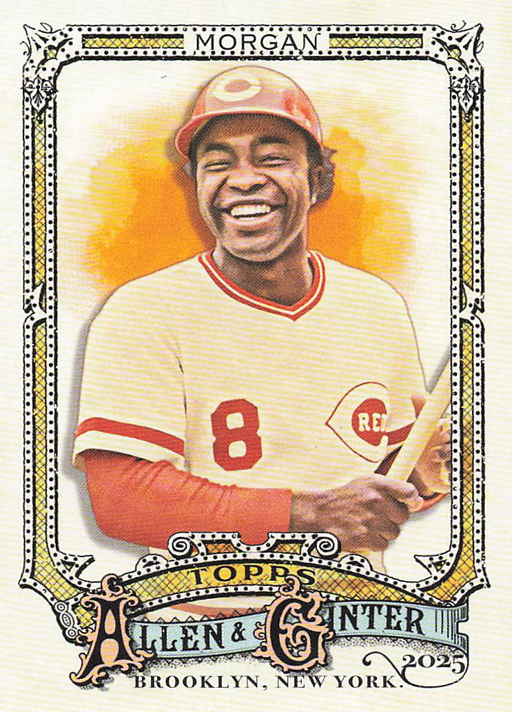2025 Topps Allen & Ginter Baseball Joe Morgan #179
