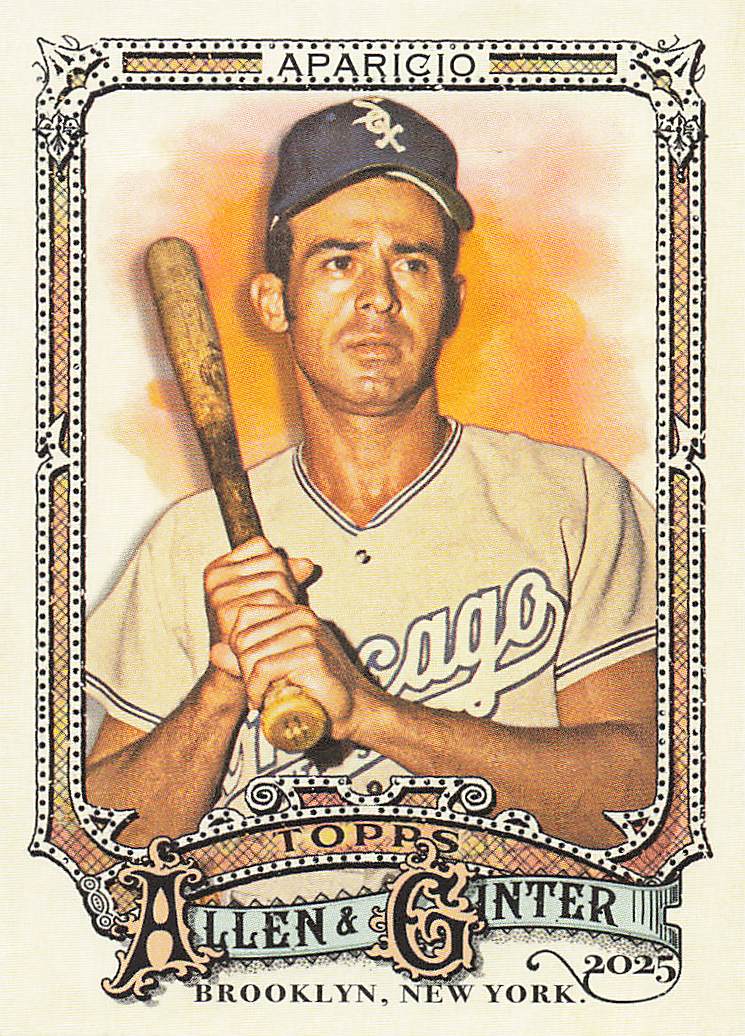 2025 Topps Allen & Ginter Baseball Luis Aparicio #322