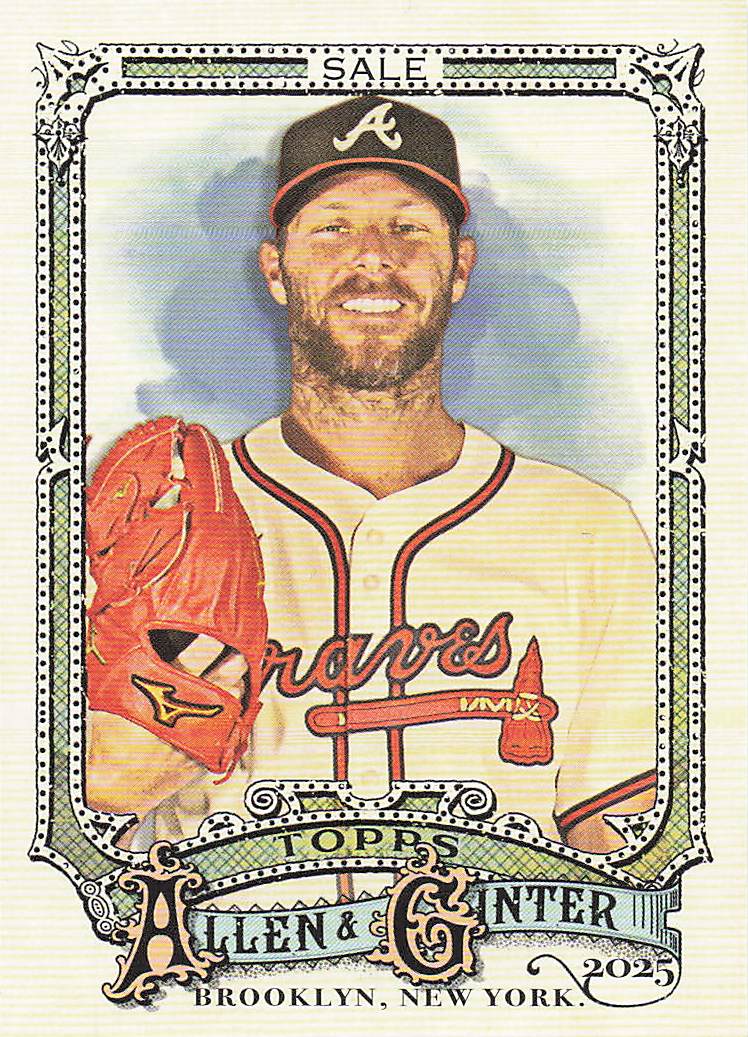 2025 Topps Allen & Ginter Baseball Chris Sale #144