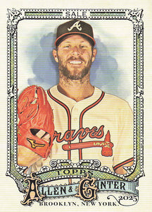 2025 Topps Allen & Ginter Baseball Chris Sale #144