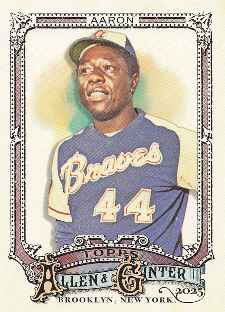 2025 Topps Allen & Ginter Baseball Hank Aaron #13