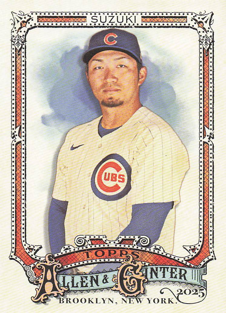 2025 Topps Allen & Ginter Baseball Seiya Suzuki #46