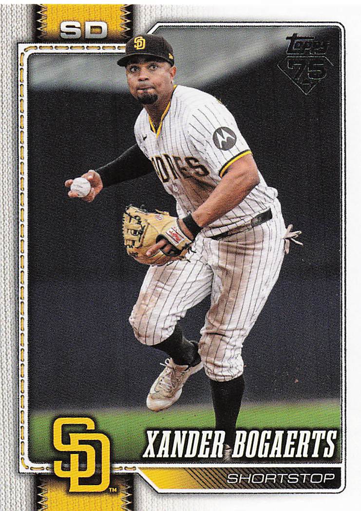 2026 Topps Baseball Xander Bogaerts #33