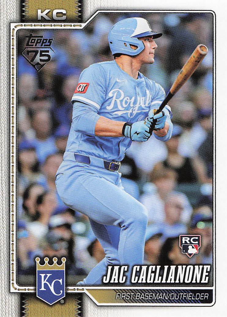2026 Topps Baseball Jac Caglianone #138 Rookie