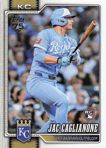 2026 Topps Baseball Jac Caglianone #138 Rookie