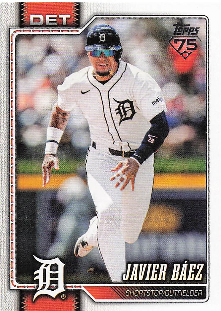 2026 Topps Baseball Javier Báez #144