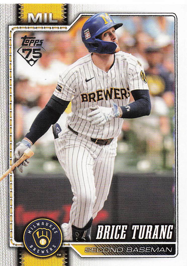 2026 Topps Baseball Brice Turang #105