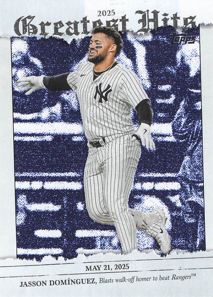2026 Topps Baseball 2025 Greatest Hits Jasson Domínguez #GH-6