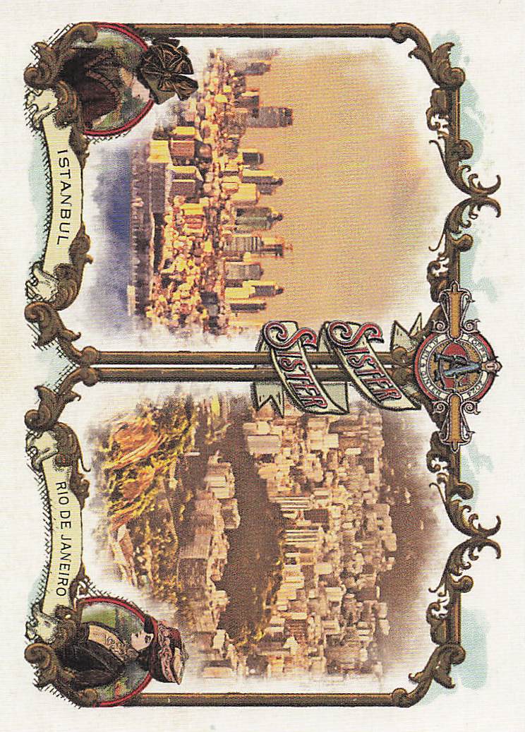 2024 Topps Allen & Ginter Baseball Sister Sister Istanbul / Rio de Janeiro #SS-3