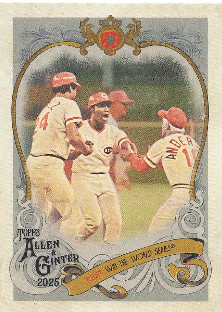 2025 Topps Allen & Ginter Baseball Sweet Victory Joe Morgan #SV-34