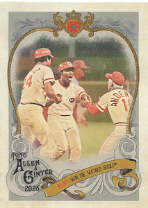 2025 Topps Allen & Ginter Baseball Sweet Victory Joe Morgan #SV-34