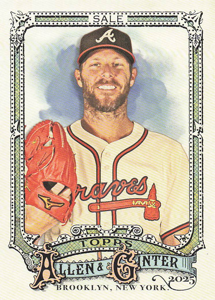 2025 Topps Allen & Ginter Baseball Chris Sale #144