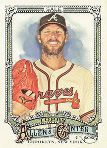 2025 Topps Allen & Ginter Baseball Chris Sale #144