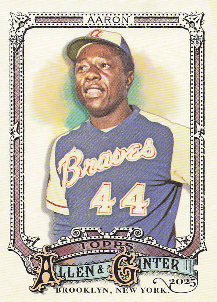 2025 Topps Allen & Ginter Baseball Hank Aaron #13