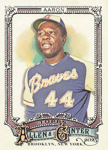 2025 Topps Allen & Ginter Baseball Hank Aaron #13